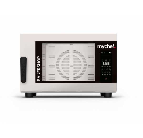 MYCHEF - Four à convection avec apport d'humidité réglable 4 x 600x400mm G/D - BAKERSHOP AIR-S 600X400