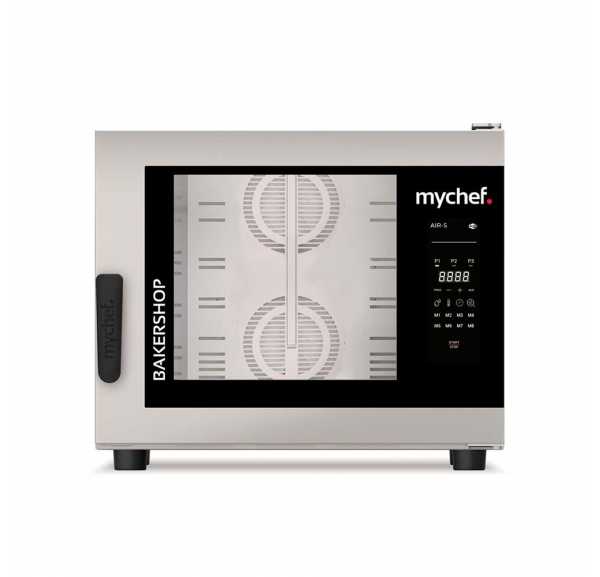 MYCHEF - Four à convection avec apport d'humidité réglable 6 x 600x400mm - BAKERSHOP AIR-S 600X400