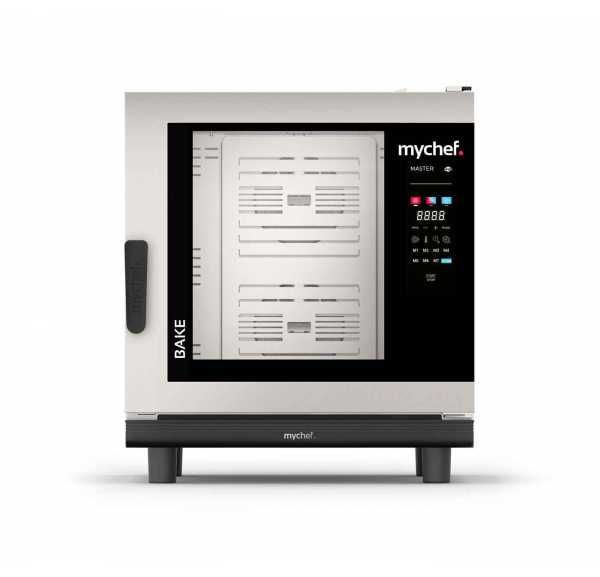 MYCHEF - Four mixte 40 programmes+3 phases de cuisson 6 x 600x400mm - BAKE MASTER 600X400