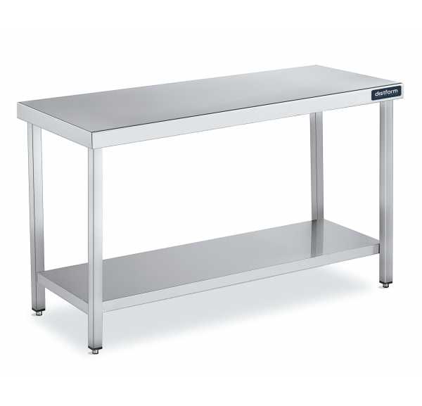DISTFORM - Table centrale profondeur 550 avec étagère