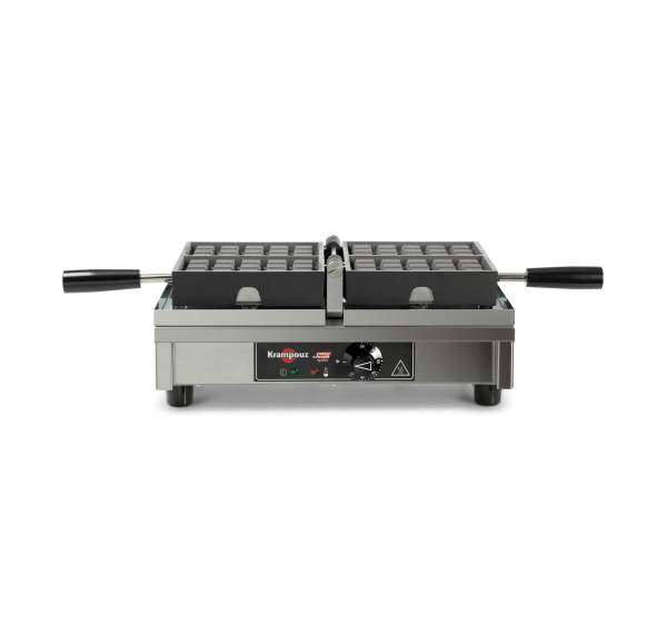 Krampouz - Gaufrier simple 180° basculement gauche/droite (gaufres Bruxelles)