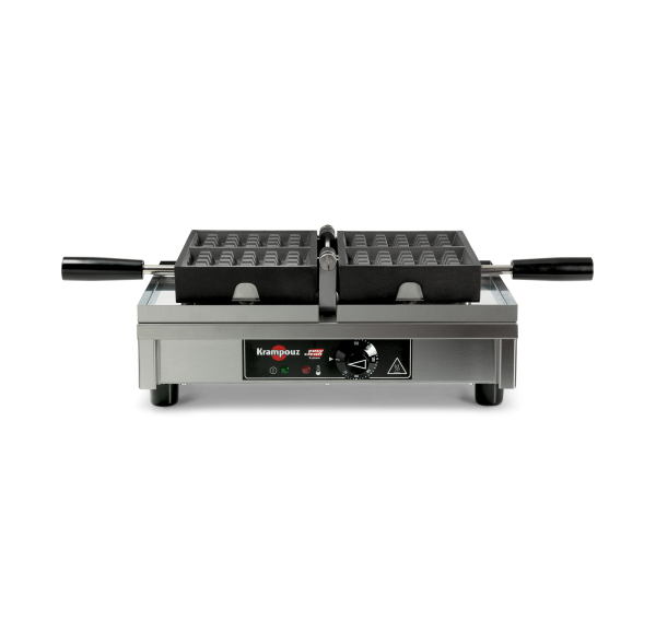 Krampouz - Gaufrier simple 180° basculement gauche/droite (gaufres de Liège)
