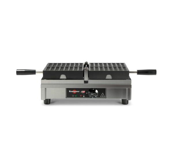 Krampouz - Gaufrier simple 180° basculement gauche/droite (gaufres churros)
