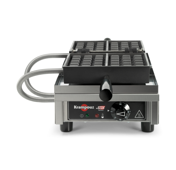 Krampouz - Gaufrier professionnel simple ouverture 180° avant-arrière Liège