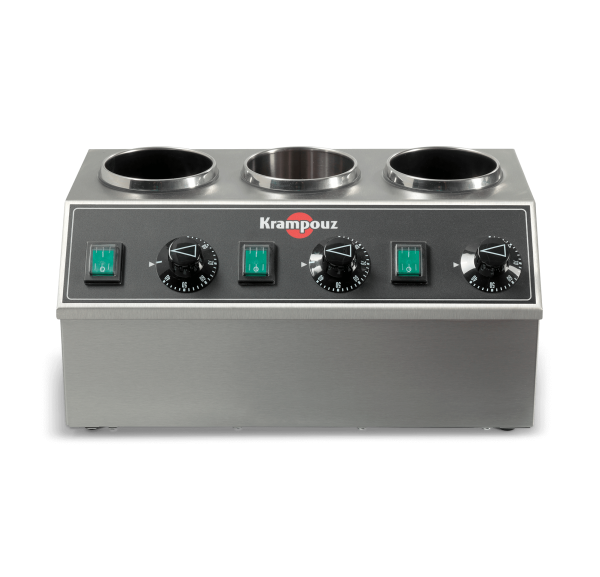 KRAMPOUZ - Chauffe chocolat électrique triple