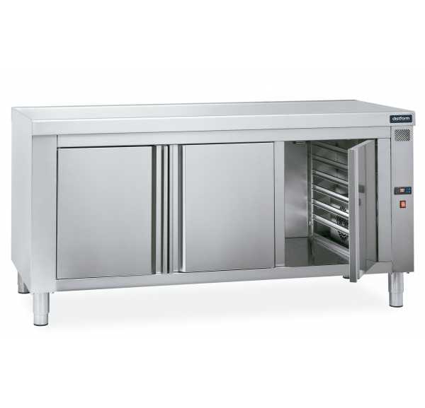 DISTFORM - Placard central chauffant avec glissières GN1/1 profondeur 700 / 3000 W