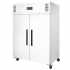 POLAR - Armoire réfrigérée positive GN2/1 double porte blanche 1200L - SERIE G