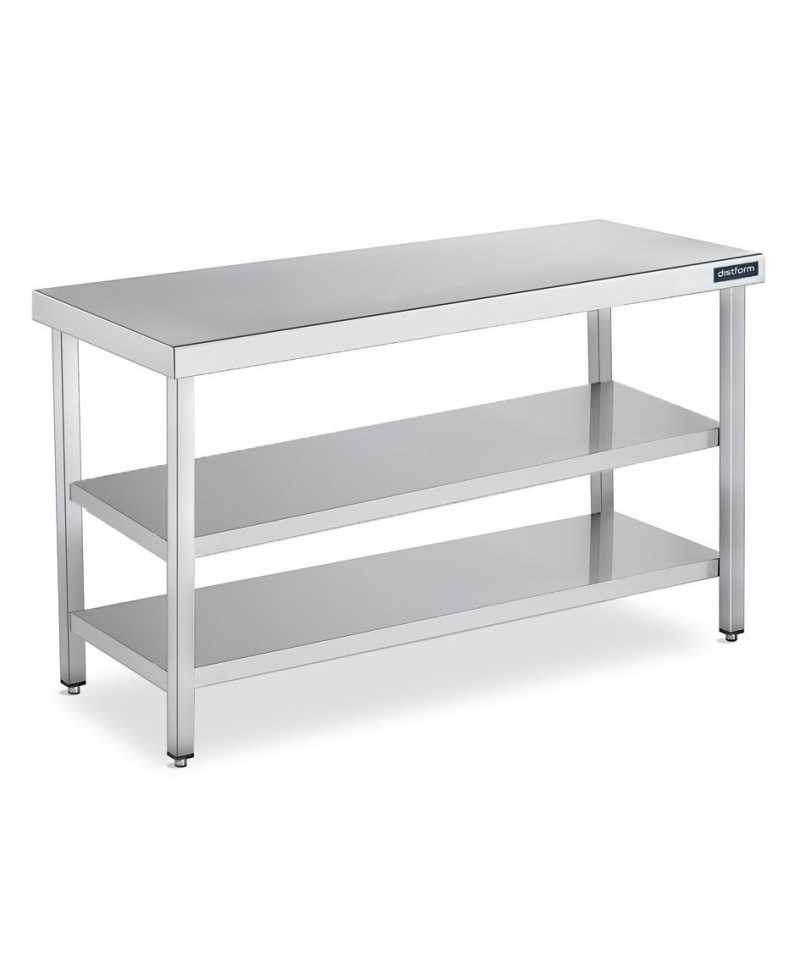 Table inox pour cuisine professionnelle - Distform