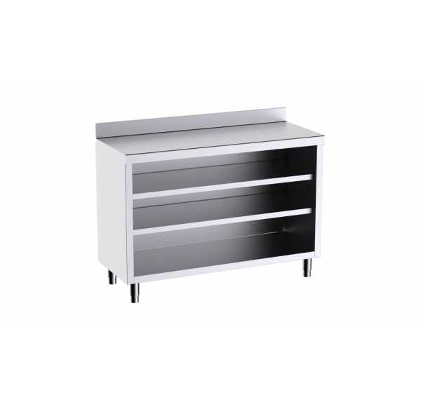 DISTFORM - Meuble mural ouvert profondeur 600 2 étagères intermédiaires