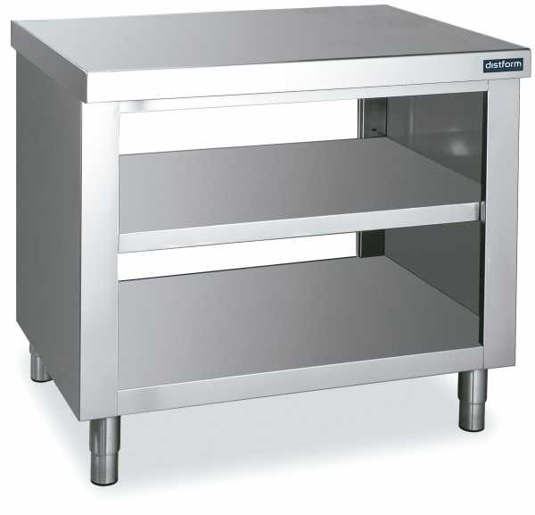 DISTFORM - Meuble central avec étagères traversantes profondeur 700