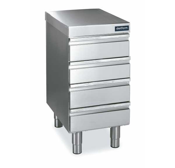 DISTFORM - Meuble central avec 4 tiroirs profondeur 700