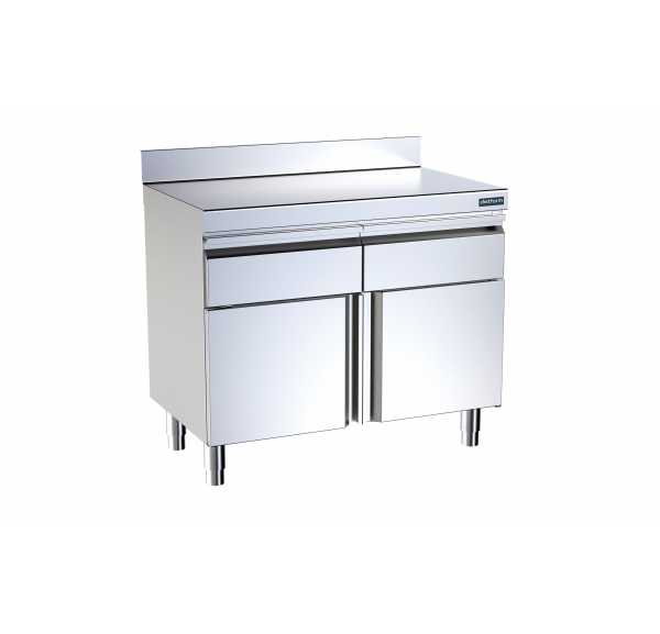 DISTFORM - Meuble mural avec tiroirs et portes battantes profondeur 700