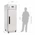 POLAR - Armoire négative statique -10/-20°C 1 porte pleine GN2/1 inox 600 litres - SERIE G