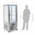 POLAR - Vitrine positive +2/+10°C 4 faces vitrées 400 litres