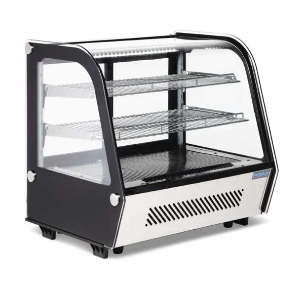 POLAR - Vitrine réfrigérée positive de comptoir vitrée 120L - SERIE G