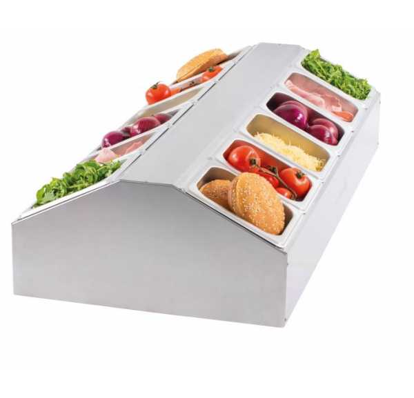 CASSELIN - Support pour 12 bacs GN 1/6 central - CSBG1216C