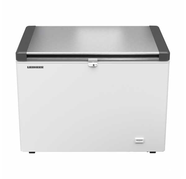 LIEBHERR - Conservateur coffre professionnel couvercle inox 266 L - EFL3056
