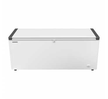 Congélateur coffre avec couvercle inox série G 378 L - POLAR