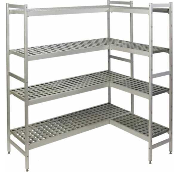 FERMOD - Rayonnage à clayettes polymères amovibles 5 niveaux prof.360 haut.2100 mm - FERMOSTOCK