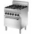 BARTSCHER - Cuisinière à gaz 4 feux vifs sur four électrique - SERIE 650