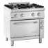 BARTSCHER - Plan de cuisson 4 feux vifs sur four électrique air ventilé - SERIE 700