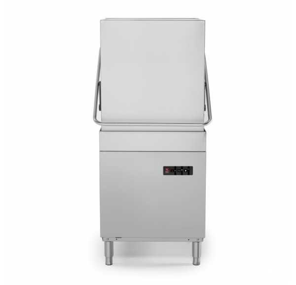 SAMMIC - Lave-vaisselle à capot panier de 500x500mm avec pompe de vidange AX-100B