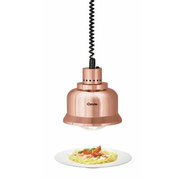 Lampe Chauffante Cuisine Design Sofraca Cuivré Rouge 33002AC