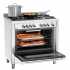 BARTSCHER - Cuisinière à gaz sur four électrique - BGH600-520