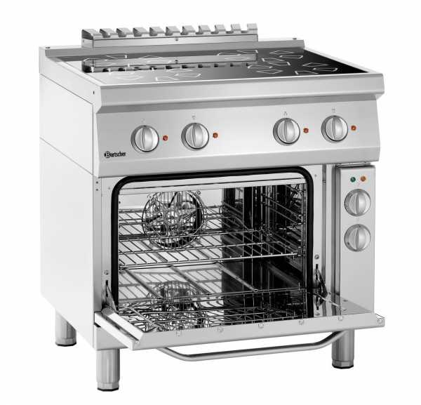 BARTSCHER - Plan de cuisson vitrocéramique sur four électrique GN1/1 - Série 700