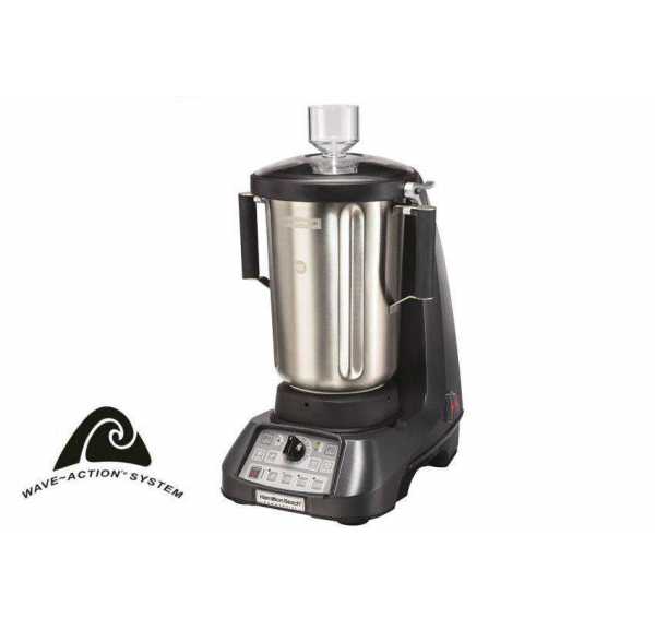 HAMILTON BEACH - Blender culinaire avec gobelet en acier inoxydable de 4 litres - HBF-1100