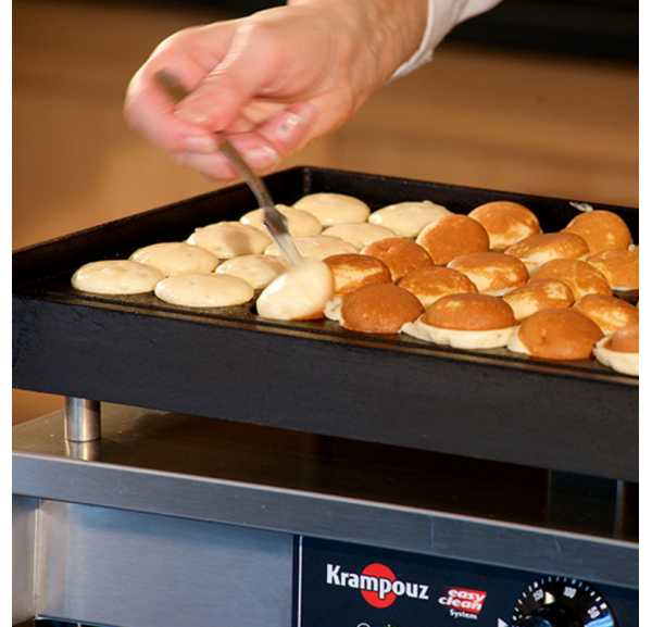 Appareil à Poffertjes pour réalisation de mini-pancakes - Krampouz