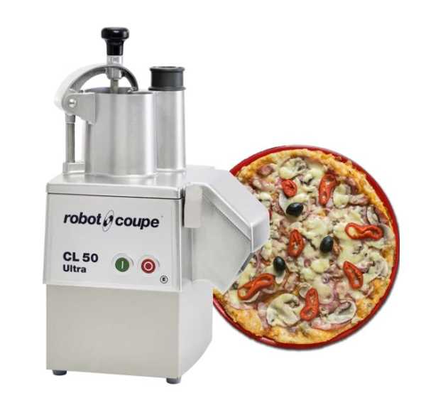 ROBOT COUPE - Coupe-légumes de table monophasé 1V  - CL50 ULTRA PIZZA
