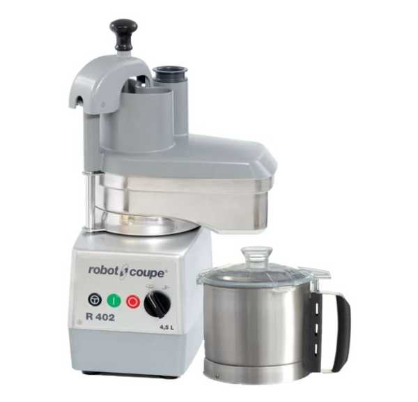 ROBOT COUPE - Combiné cutter et coupe-légumes triphasé 2V 4,5L - R402 TRI