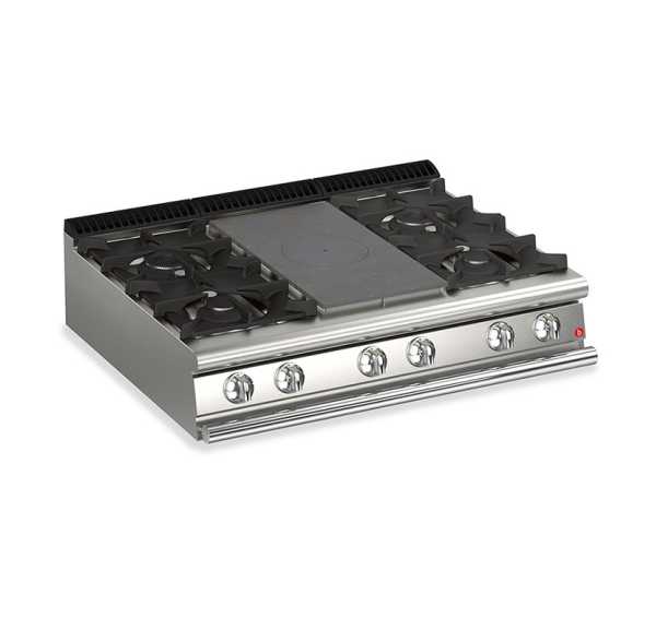 BARON - Top 4 feux vifs & 1/2 plaque coup de feu - GAMME QUEEN 700