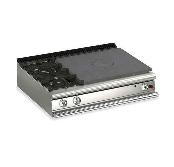 BARON - Top 2 feux vifs & plaque coup de feu - GAMME QUEEN 700