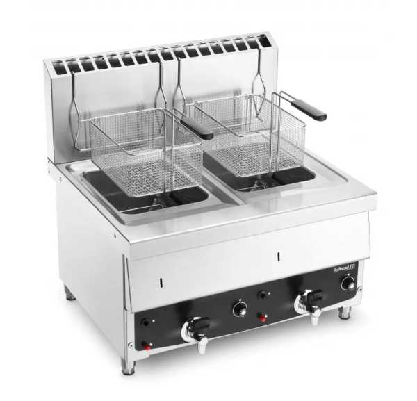 CASSELIN - Friteuse gaz 2 x 10L
