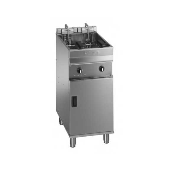 VALENTINE - Friteuse électrique mécanique à très hautes performances sur coffre 15-18 litres