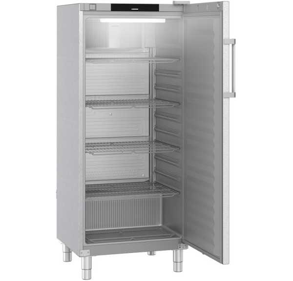 LIEBHERR - Armoire positive ventilée -2/+15°C  1 porte pleine GN2/1 inox 571 litres - FRFCVG5501