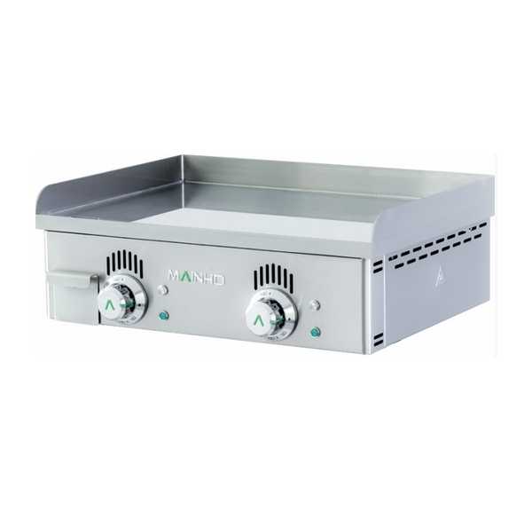 MAINHO - Plancha électrique lisse chrome dur 595x430mm - NOVO-CROM