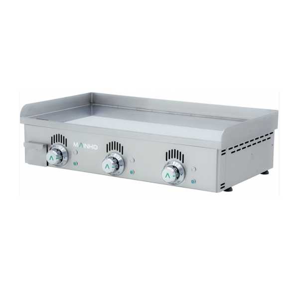 MAINHO - Plancha électrique lisse chrome dur 795x430mm - NOVO-CROM