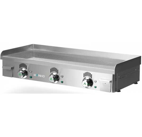 MAINHO - Plancha électrique rainurée chrome dur 995x430mm - NOVO-CROM