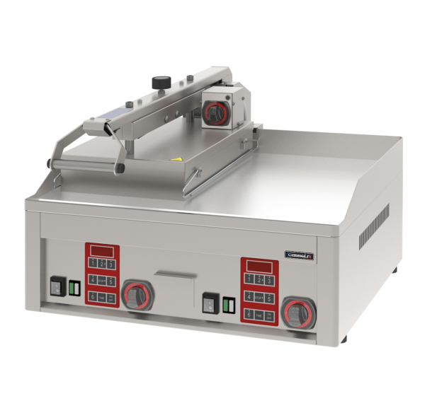CASSELIN - Grill à rabat électrique semi automatique double - CGRCAD1R