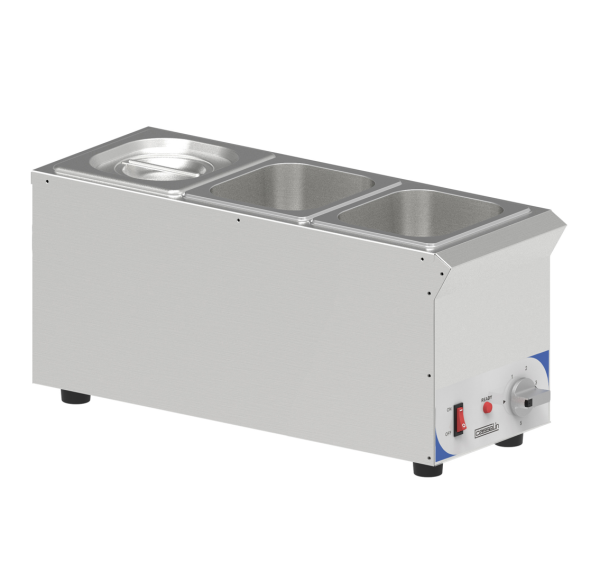 CASSELIN - Bain-marie à sauce 3 x GN1/6 - CBMS316V