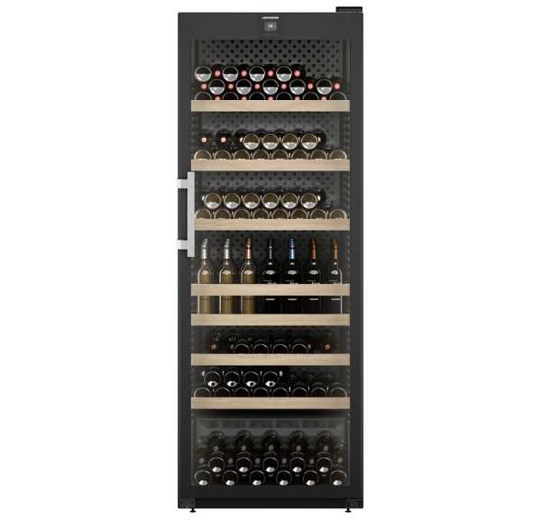 LIEBHERR - Cave à vin Grand Cru Service carrosserie noir porte vitrée 284 bouteilles - WFBLI7741CHR