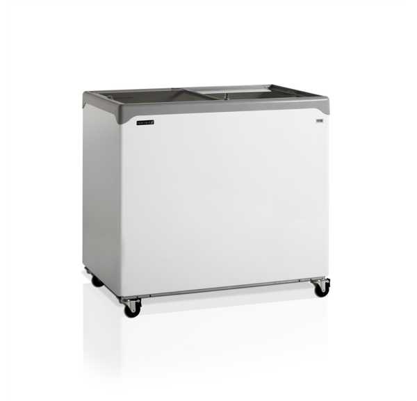 TEFCOLD - Congélateur de crème glacée couvercles vitrés plats coulissants avec verrou 288 L - NIC300SC