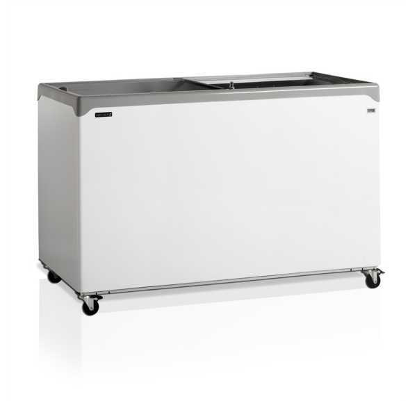 TEFCOLD - Congélateur crème glacée couvercles vitrés plats coulissants avec verrou 478 L - NIC500SC