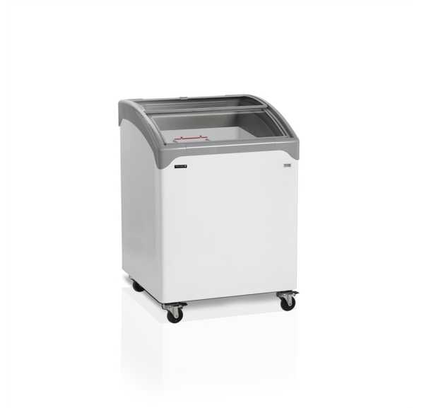 TEFCOLD - Congélateur de crème glacée couvercle incurvé coulissant avec verrou 130 L - NIC100SCEB
