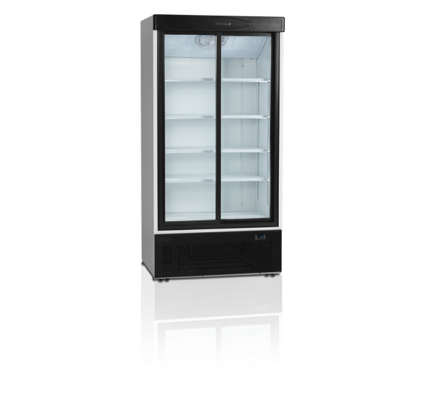 TEFCOLD - Réfrigérateur vitré portes vitrées coulissantes à fermeture 730 L - FS1002S