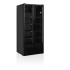 TEFCOLD - Vitrine réfrigéré noire portes vitrées pleine hauteur à charnières