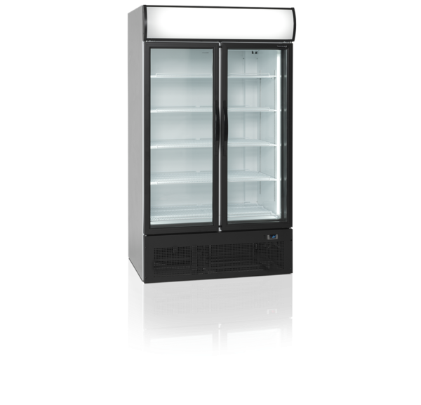 TEFCOLD - Armoire réfrigérée portes vitrées à cadre aluminium à charnières - FSC1950H